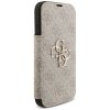 Etui Guess Book 4G Metal Logo do iPhone  17 Pro różowy